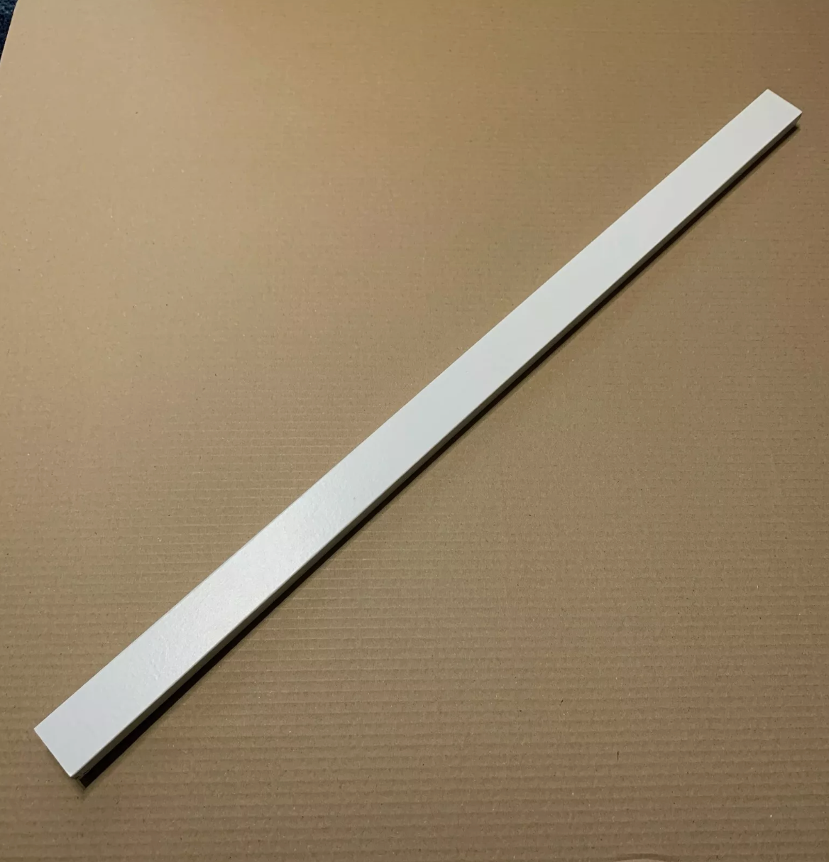 EASY FIT! Front rail/divider/partition for IKEA Malm Chest of Drawers - White