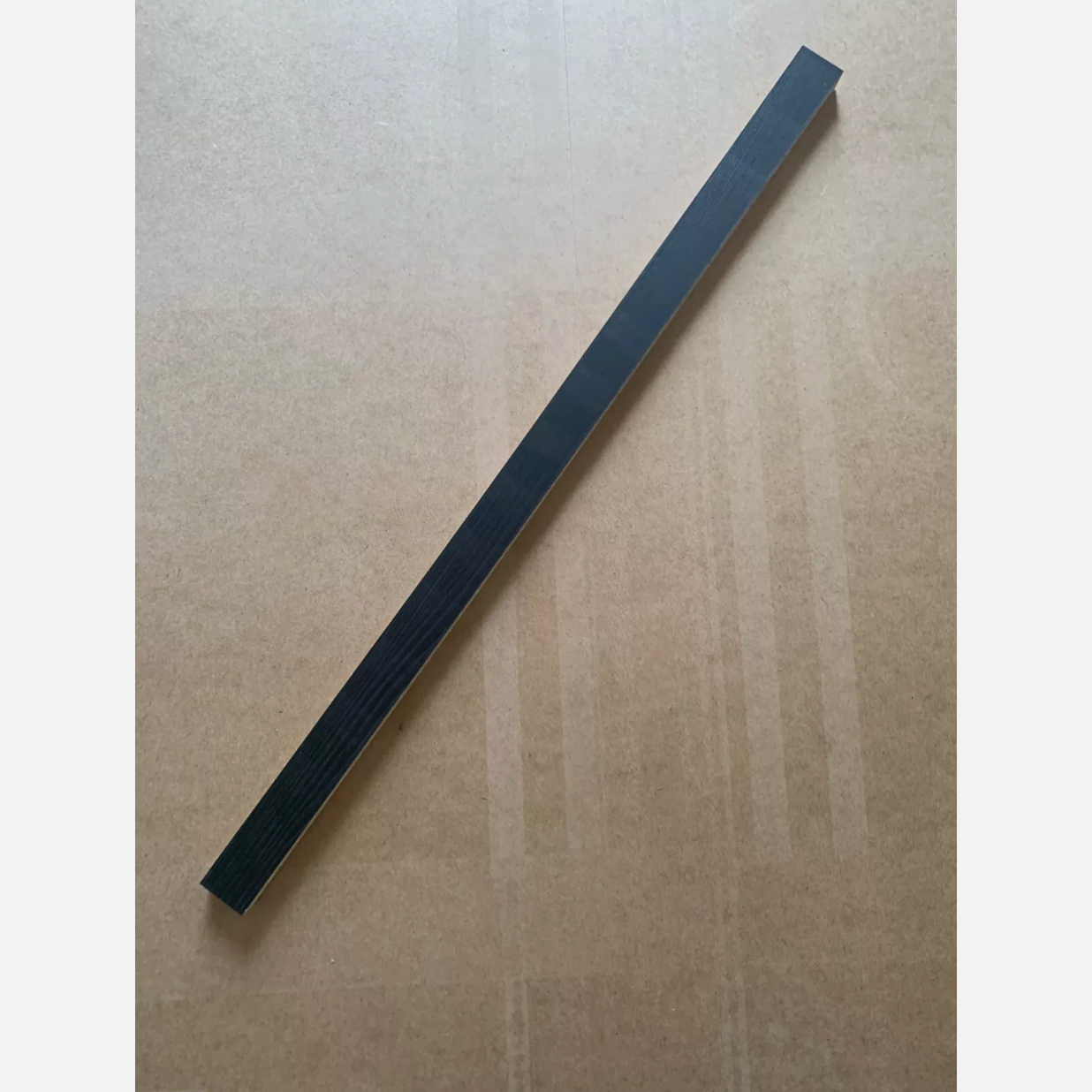 EASY FIT! Front rail/divider/partition for IKEA Malm Chest of Drawers -  Black/Brown
