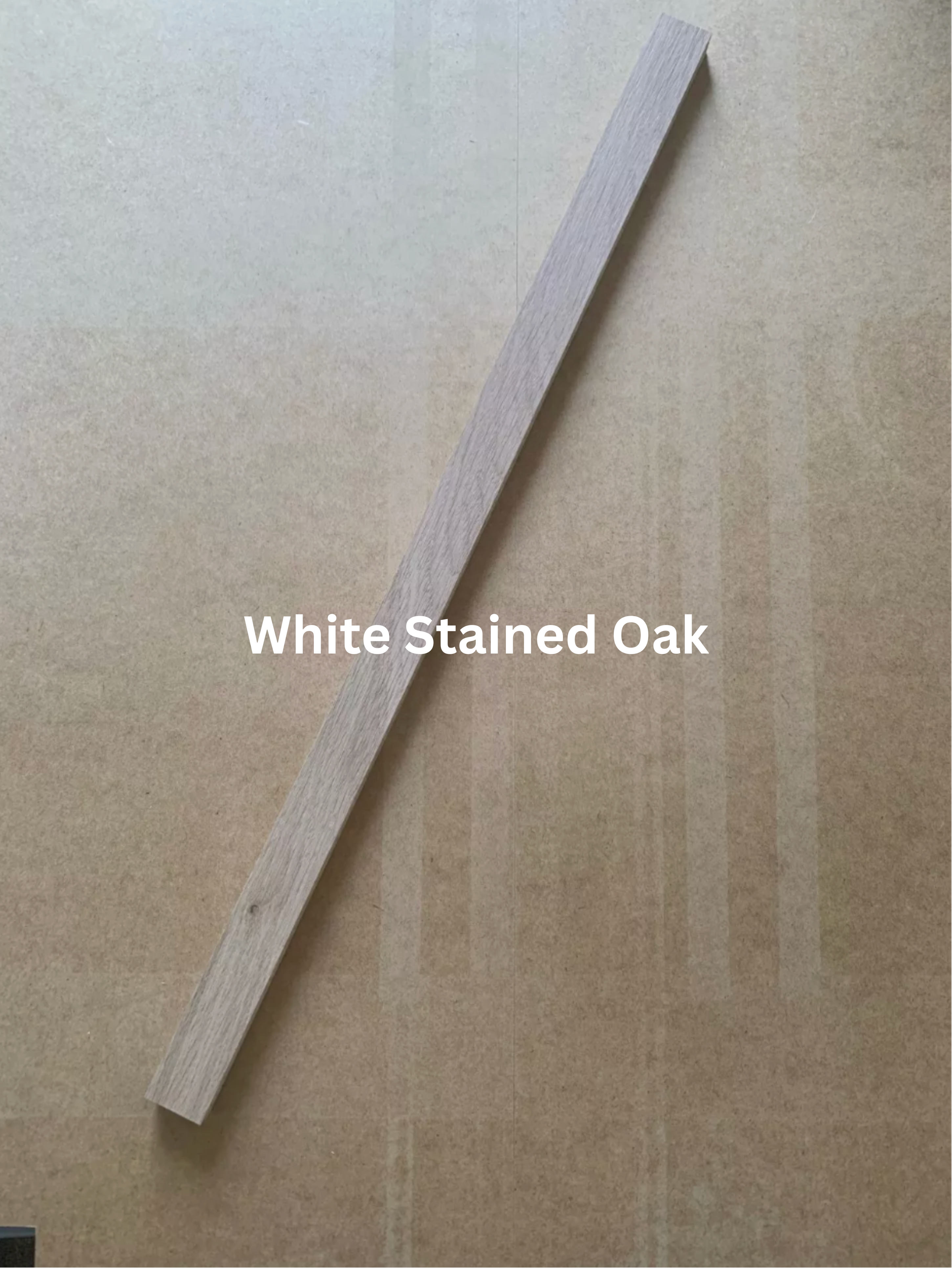 EASY FIT! Front rail/divider/partition for IKEA Malm Chest of Drawers - White Stained Oak