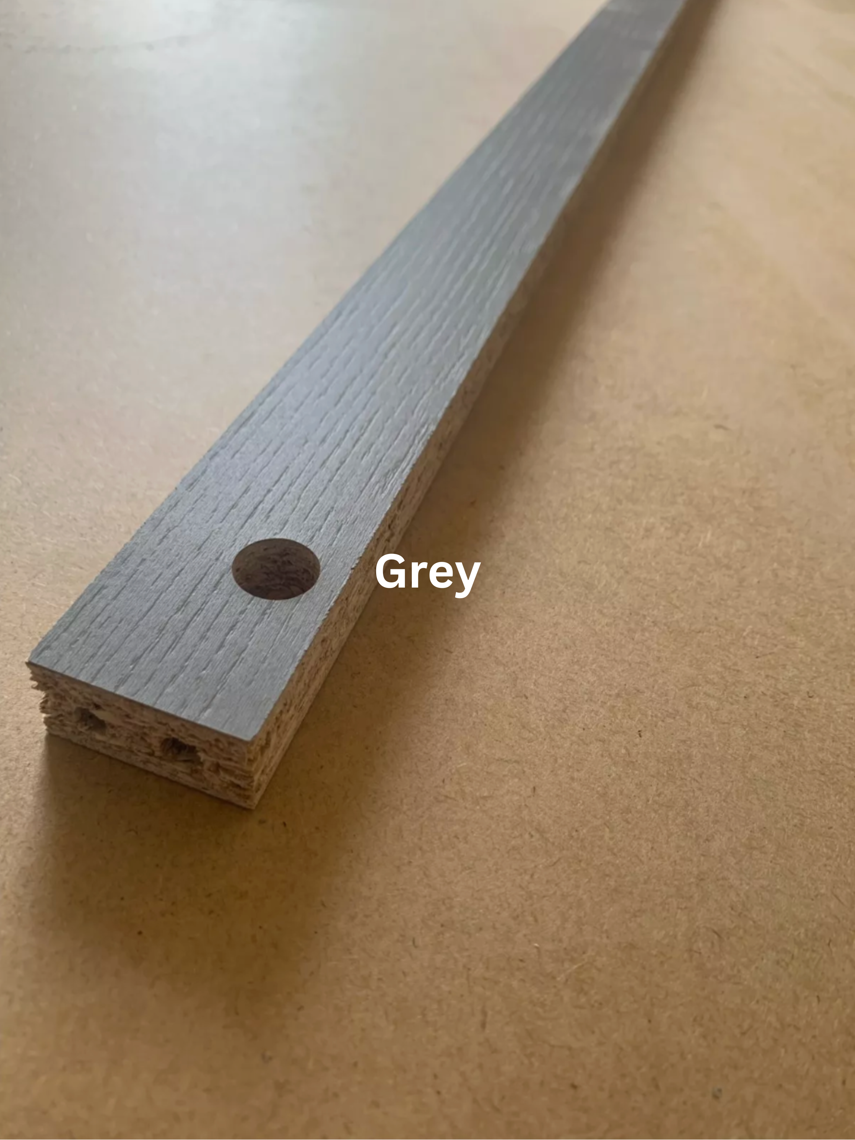 EASY FIT! Front rail/divider/partition for IKEA Malm Chest of Drawers - Grey