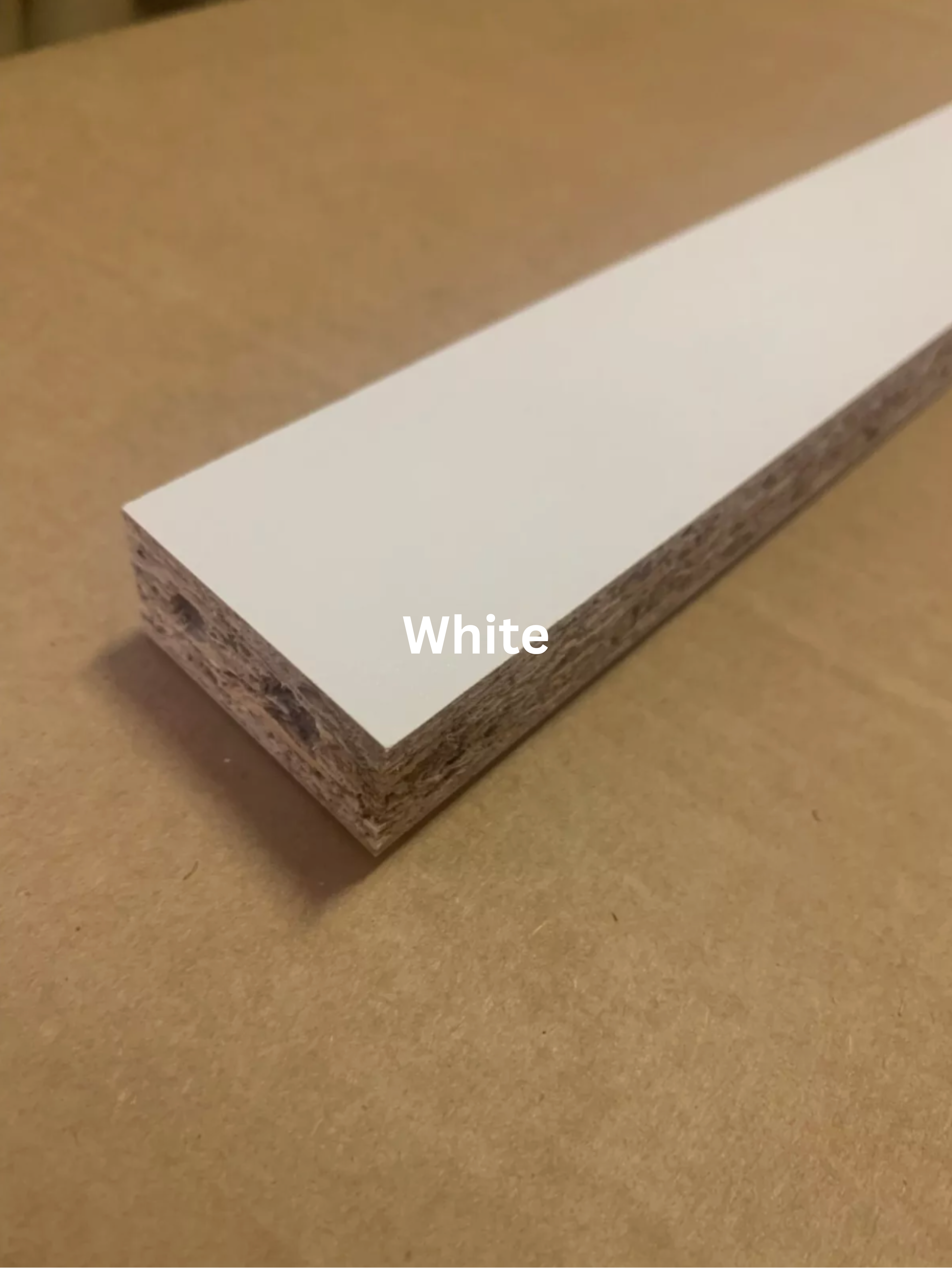 EASY FIT! Front rail/divider/partition for IKEA Malm Chest of Drawers - White